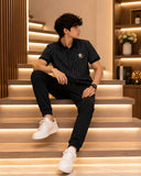 Prime Monogram Polo Black